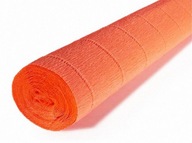 KREPINA Dekoratívny pokrčený oranžový papier