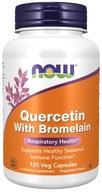 Quercetin s bromelaínom 120 kapsúl NOW Foods