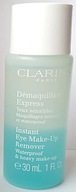 Clarins Instant Eye Make-up Remover dwufazowy płyn do demakijażu oczu 30 ml