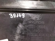 Grill Lüftungsgitter der Stoßstange mitte HYUNDAI IX20 10-15