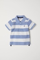 H&M HM Koszulka polo bluzka letnia kotwica 68