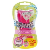 WILKINSON Xtreme3 Sensitive maszynki do golenia x6
