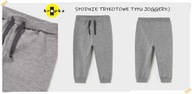 SZARE TRYKOTOWE SPODNIE DRESOWE JOGGER 2543 MAYORAL 74 cm