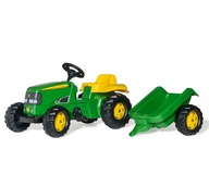 Detský traktor Rolly Kid John Deere s prívesom Rolly Toys 012190