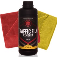 GOOD STUFF TRAFFIC FILM REMOVER TFR 1000 ml + 2× MIKROVLÁKNO na autovlákno 30x30 cm 220 g