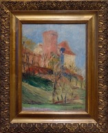 Jan Rubczak (1884-1942) "Widok na Wawel"
