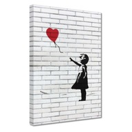 Obrázky 20x30 Banksy Dievča balón