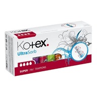 KOTEX Ultra Sorb Super Tampony, 16 szt.