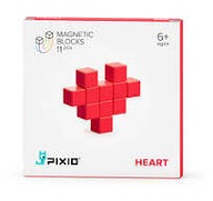Pixio Červené srdce 11 blokov | Farebná  | Pixio