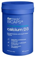 ForMeds BICAPS CALCIUM D3 60 kaps Vápnik Vitamín D3 Silné kosti Zuby