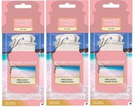 Yankee Candle Pink Sands Car Zapach do Auta 3szt