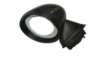 mirror left MINI COOPER F55 13-18 5 PIN UK MIDNIGHT BLACK METALLIC (A94)