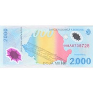 Banknot, Rumunia, 2000 Lei, 1999, KM:111a, UNC(65-