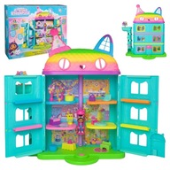 SPIN MASTER GÁBININ KOUZELNÝ DOMEK DUHOVÝ NOVÝ INTERAKTIVNÍ DŮM 60 CM + FIGURKA