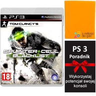 PS3 TOM CLANCYS SPLINTER CELL BLACKLIST Sam Fisher znów musi URATOWAĆ ŚWIAT