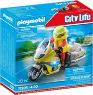 Playmobil 71205 Záchranný motocykel s blikajúcim svetlom