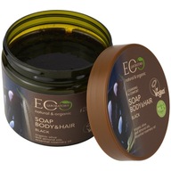 EcoLab Čierne mydlo na starostlivosť o telo a vlasy 360ml