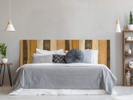 Čelo postele PVC Antická textúra Vertikálne drevo 150 x 60 cm