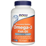 NOVÉ POTRAVINY OMEGA 3 200KAPS 1000MG EPA DHA