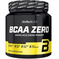 BIOTECH BCAA FLASH ZERO 360 G AMINOKWASY GLUTAMINA - Suplement