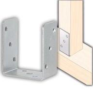 OSZLOP ALAP KONZOL TARTÓ RÖGZÍTŐ HORGONY CSAVAROZHATÓ U 100 MM