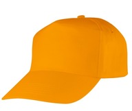 Pracovná čiapka so šiltom baseballová oranžová