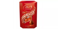 LINDT LINDOR MILK PRALINY Z NADZIENIEM CZEKOLADKI MLECZNE 200G