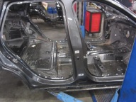 BMW X1 F48 pillar B threshold right bodywork side right BOK 7436136