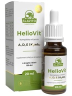 HelioVit witamina A D3 E K2 MK-7 krople CZERNIAK