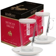 Richmont Mexican Dream 50x6g z dwiema szklankami HOT - zestaw dla dwojga
