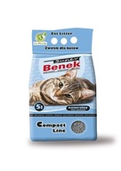 Żwirek dla kota Super Benek Compact Naturalny 10l
