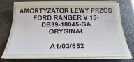 shock absorber left front FORD RANGER V 15
