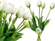 Tulipány Silikónové Pogumované ako Živé Premium Tulipán 40 cm 5 ks