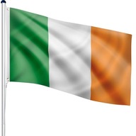Maszt flagowy w komplecie flaga Irlandii - 650 cm