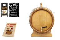 ANTAŁEK Beczka dębowa 30L na whisky bimber wino nalewki (z Atestem PZH)