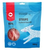 Maced Strips miękkie Paski z piersi Kaczki 500g