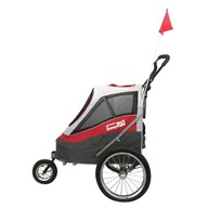 Wózek InnoPet Sporty Dog Trailer Deluxe red