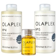 OLAPLEX Obnovovacia sada NO.4 + NO.5 + Olej NO.7