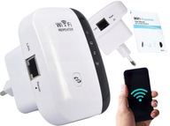 WIFI REPEATER WZMACNIACZ SYGNAŁU ŚCIENNY 300MBPS BIAŁY