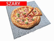 Kameň na pečenie pizze, kamenná doska na pečenie 38x36x2 cm