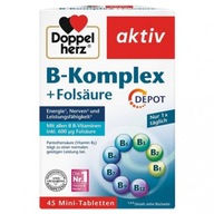 Doppelherz B-Komplex+kyselina listová 45 tabliet Germany