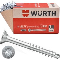 WKRĘTY ASSY PLUS 4x60 KONFIRMATY WURTH 250szt