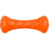 Hračka pre psa PitchDog hracia činka, 19x7 cm, oranžová