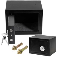 OTTHONI SZÉF KULCSTARTÓ KAZETTA ERŐS ROBUSZTUS PÁNCÉL PÉNZTÁRGÉP 3 kulcs tipli XL