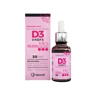 Laborell Prírodný vitamín D3 pre deti v kvapkách 30 ml