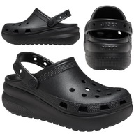 CROCS CHODAKI NA PLATFORMIE MŁODZIEŻOWE KLAPKI DZIECIĘCE WYGODNE r. 33/34