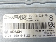 computer control unit of the engine JAGUAR XF EH22-12C520-PB