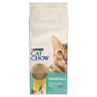 Purina CAT CHOW HAIRBALL Kurczak 15kg