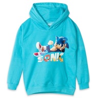 Sonic 2 Mikina s kapucňou Detská Hrubá Teplá