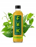 Kombucha FYK Classic green, 250 ml. Zestaw 9 szt.
